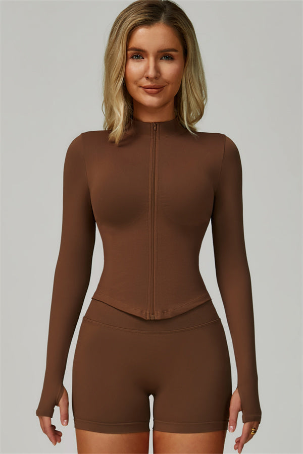 The Olivia Jacket & Shorts Set