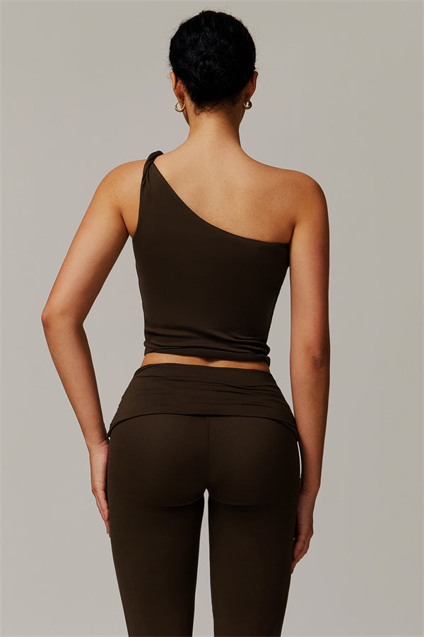 Chanel Top & Flare Leggings