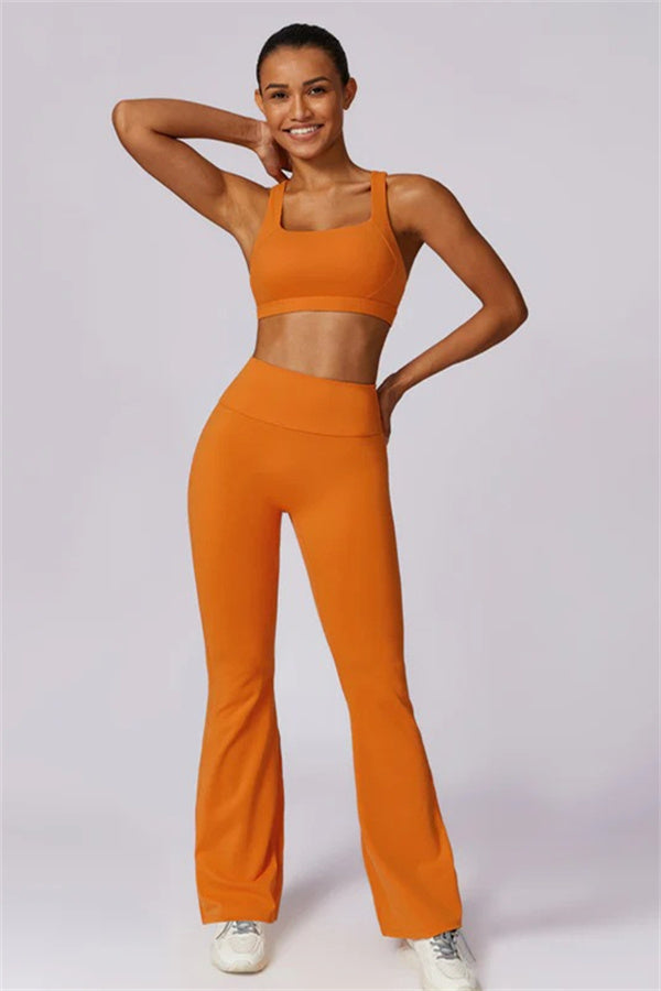 Sophia Sports Bra & Flare Leggings GRIPPI