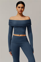 Chanel Longsleeve & Flare Leggings