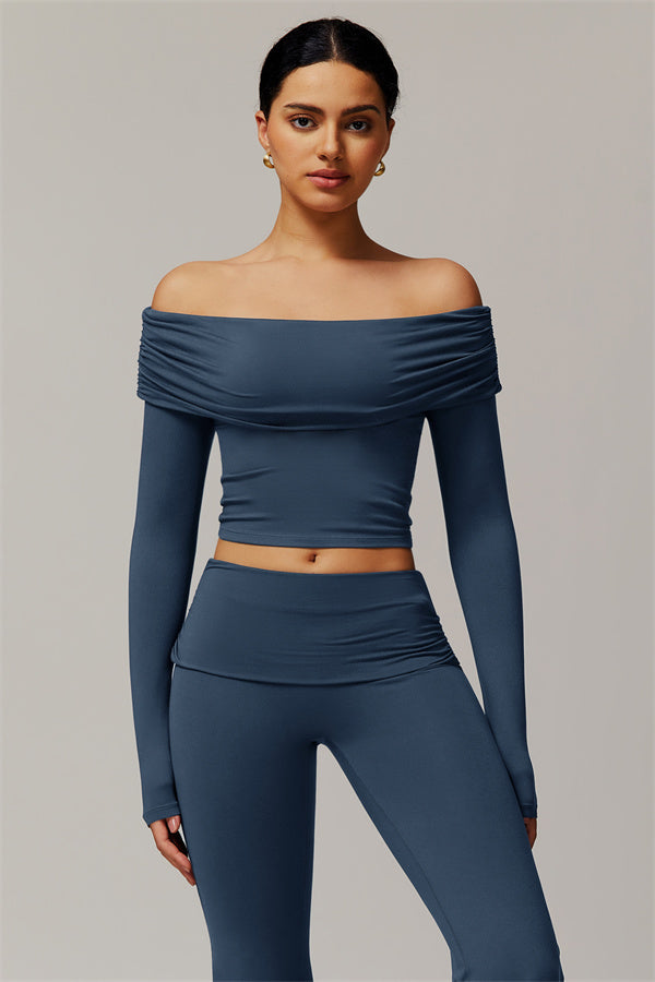 Chanel Longsleeve & Flare Leggings