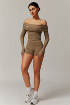 Chanel Longsleeve & Shorts