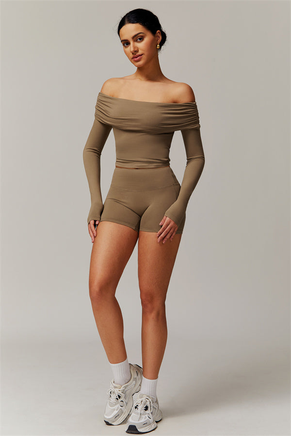 Chanel Longsleeve & Shorts