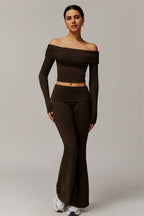 Chanel Longsleeve & Flare Leggings