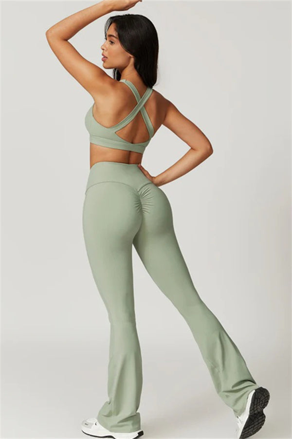Sophia Sports Bra & Flare Leggings GRIPPI
