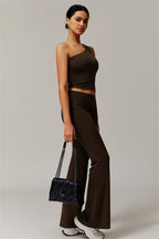 Chanel Top & Flare Leggings