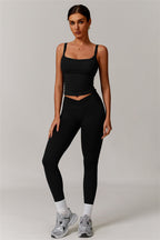 Meredith Top & Leggings Black GRIPPI