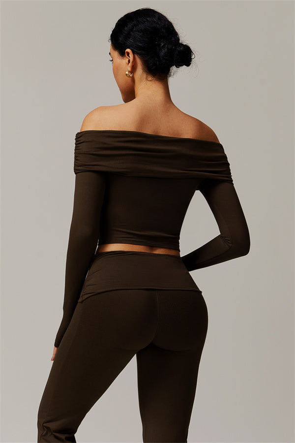 Chanel Longsleeve & Flare Leggings