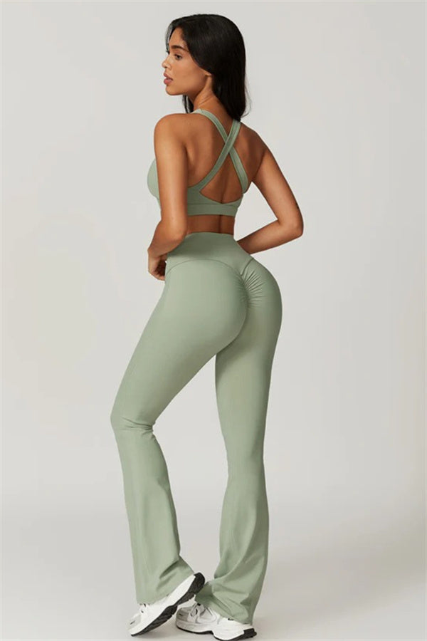 Sophia Sports Bra & Flare Leggings GRIPPI
