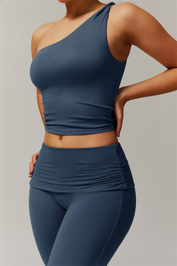 Chanel Top & Flare Leggings