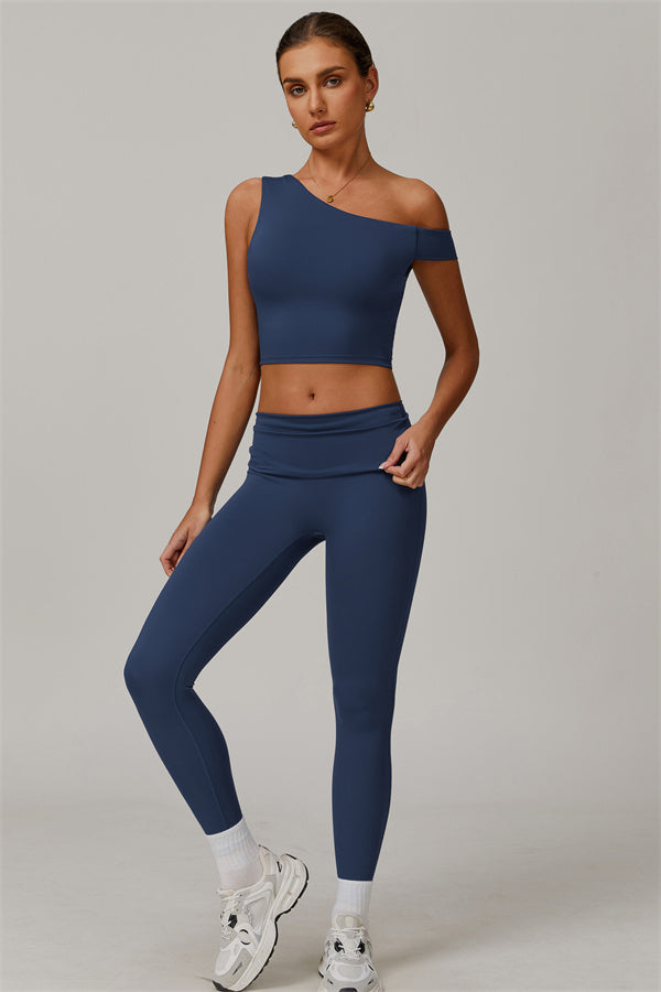 Das 2-teilige Set aus Pearl Crop Top Leggings