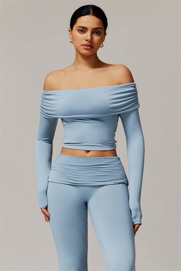 Chanel Longsleeve & Flare Leggings