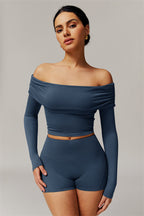 Chanel Longsleeve & Shorts