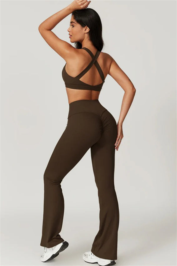 Sophia Sports Bra & Flare Leggings GRIPPI