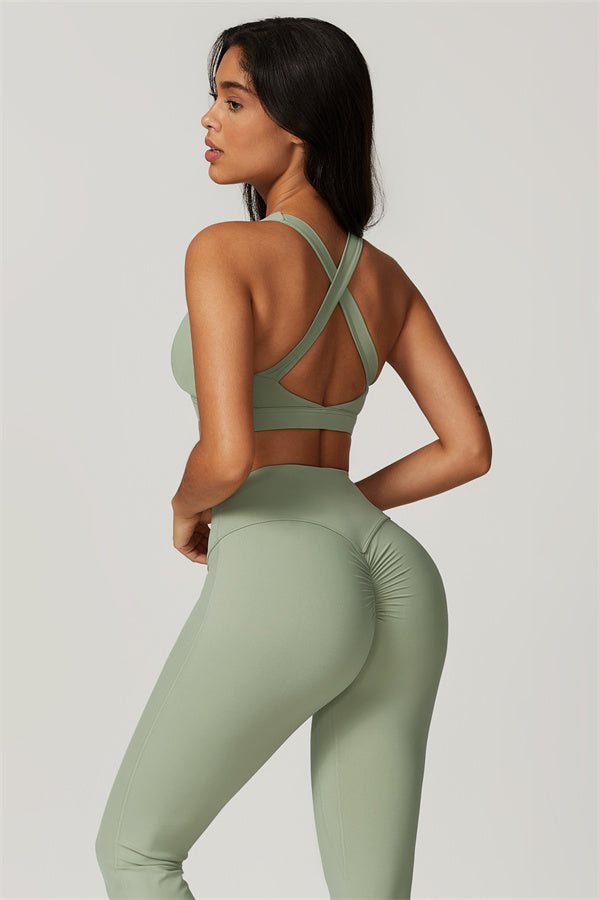 Sophia Sports Bra & Flare Leggings GRIPPI