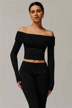 Chanel Longsleeve & Flare Leggings