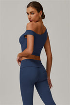 Das 2-teilige Set aus Pearl Crop Top Leggings