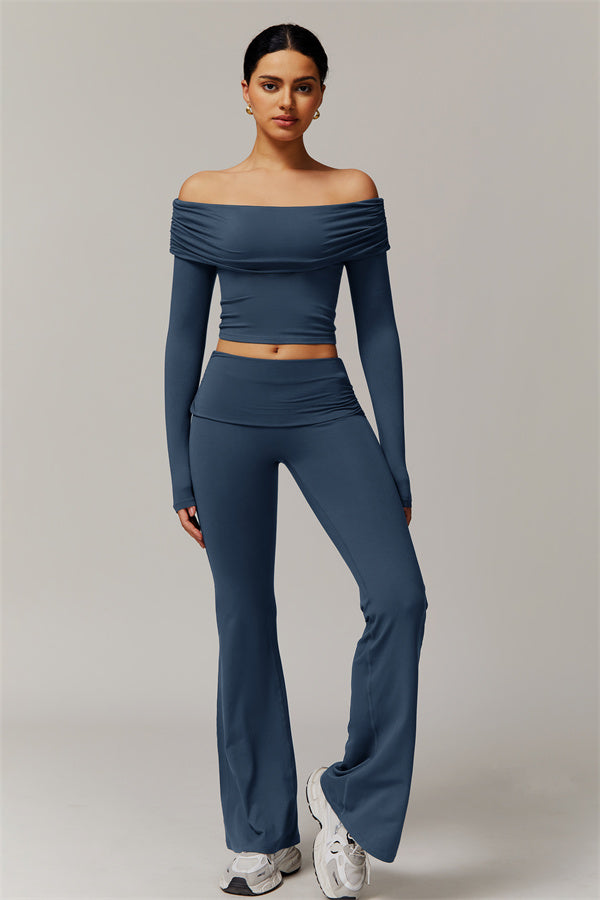 Chanel Longsleeve & Flare Leggings