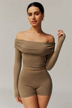 Chanel Longsleeve & Shorts