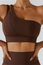 Nour Sports Bra V2 Chocolate GRIPPI