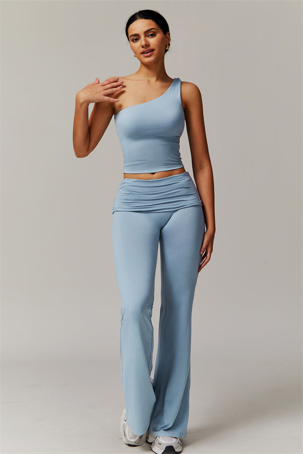 Chanel Top & Flare Leggings