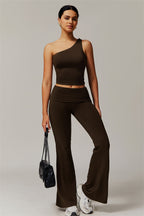 Chanel Top & Flare Leggings