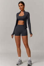 The Blaire Jacket & Shorts Set