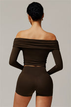 Chanel Longsleeve & Shorts