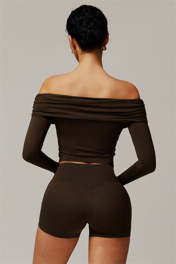 Chanel Longsleeve & Shorts