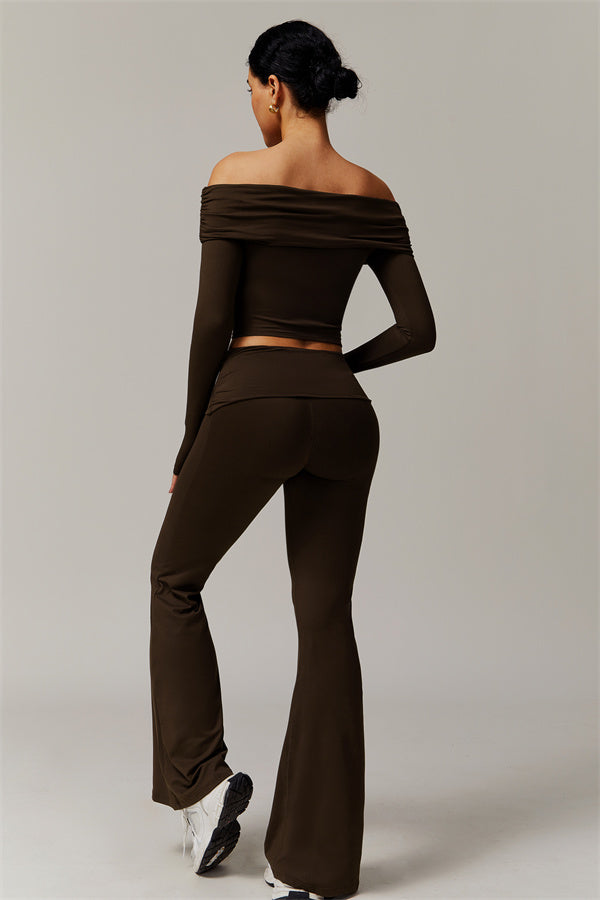 Chanel Longsleeve & Flare Leggings