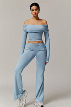 Chanel Longsleeve & Flare Leggings