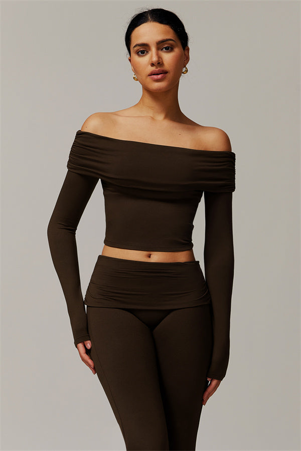 Chanel Longsleeve & Flare Leggings