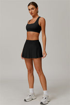 Lumina Sport-BH und Tennisrock 2-teiliges Set