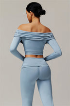 Chanel Longsleeve & Flare Leggings