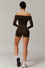 Chanel Longsleeve & Shorts