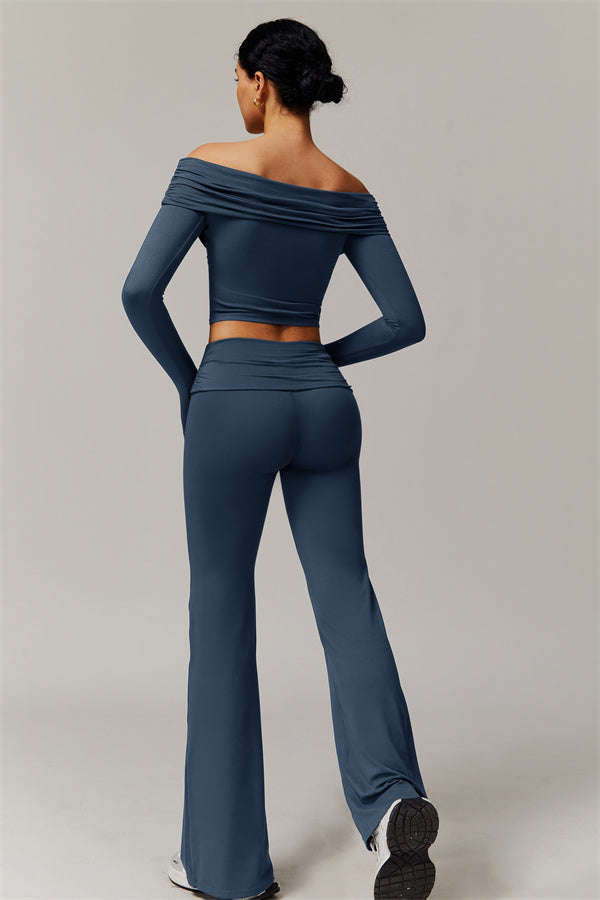 Chanel Longsleeve & Flare Leggings