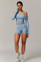 Chanel Longsleeve & Shorts