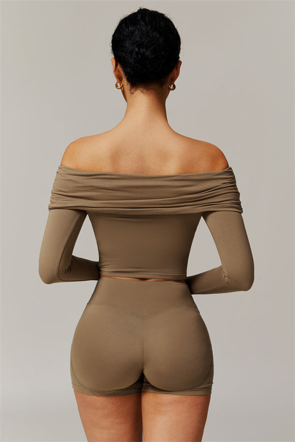 Chanel Longsleeve & Shorts