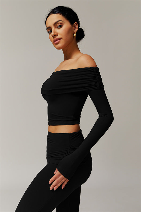 Chanel Longsleeve & Flare Leggings