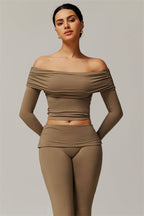 Chanel Longsleeve & Flare Leggings