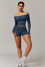 Chanel Longsleeve & Shorts