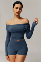 Chanel Longsleeve & Shorts