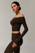 Chanel Longsleeve & Flare Leggings