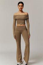 Chanel Longsleeve & Flare Leggings