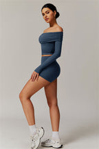 Chanel Longsleeve & Shorts