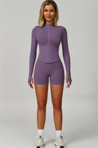 The Olivia Jacket & Shorts Set