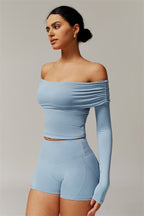 Chanel Longsleeve & Shorts