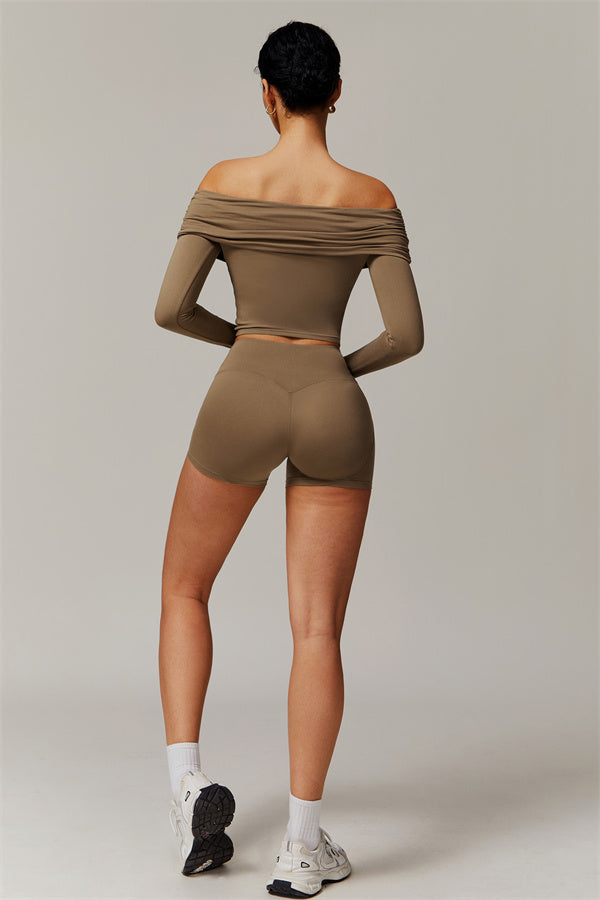 Chanel Longsleeve & Shorts