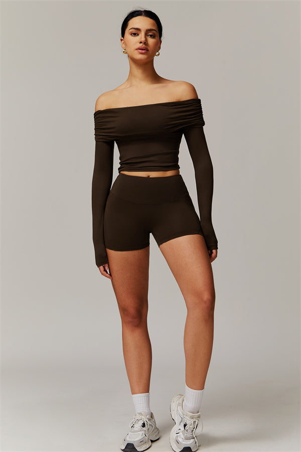 Chanel Longsleeve & Shorts