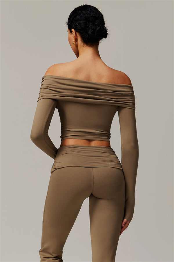 Chanel Longsleeve & Flare Leggings